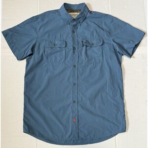 DUCK CAMP - Men's SW100 Lightweight Short Sleeve Vented Hunting Shirt - XL Tall